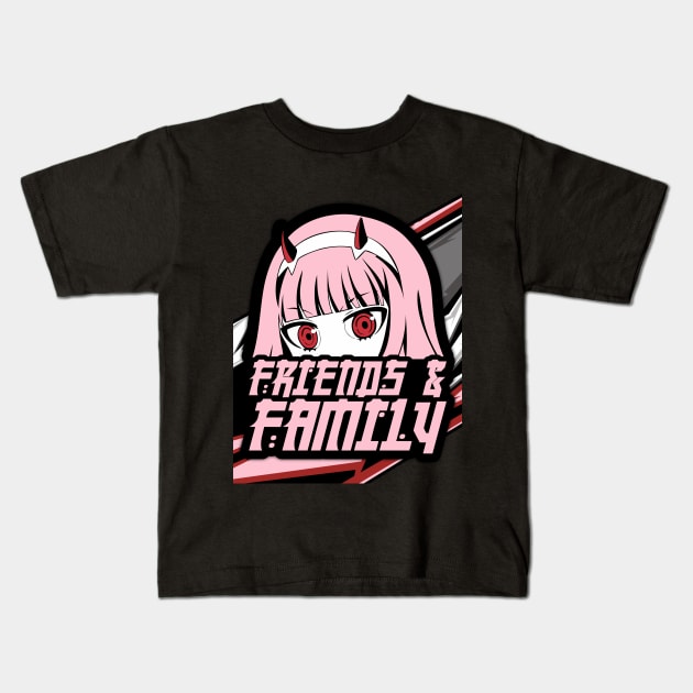 Friends and Family Alternative Kids T-Shirt by iNSo's Storefront